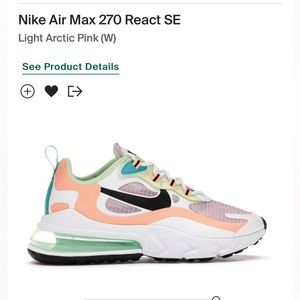 Multi colored NIKE 270 SE